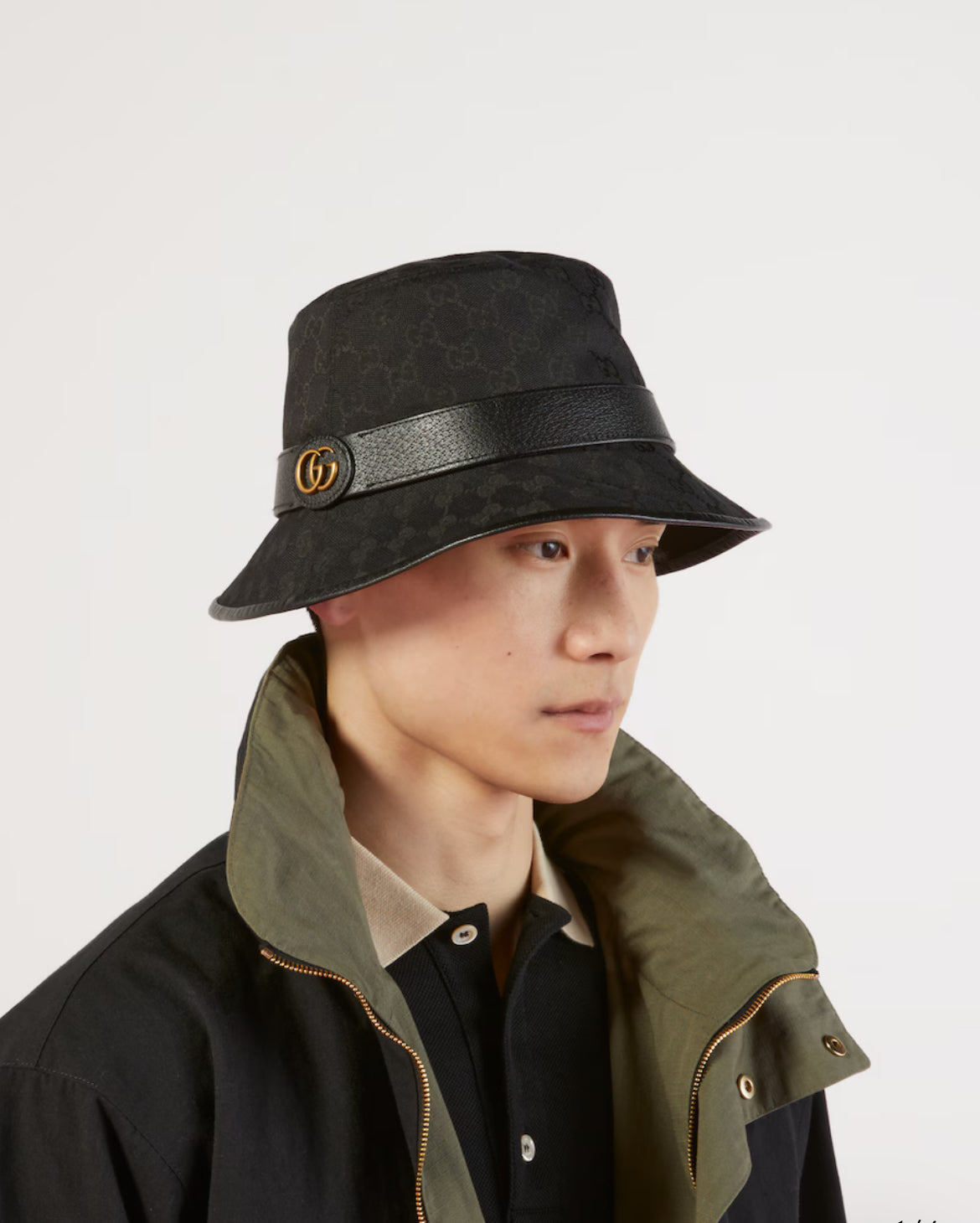 Chapeau bob en toile GG original