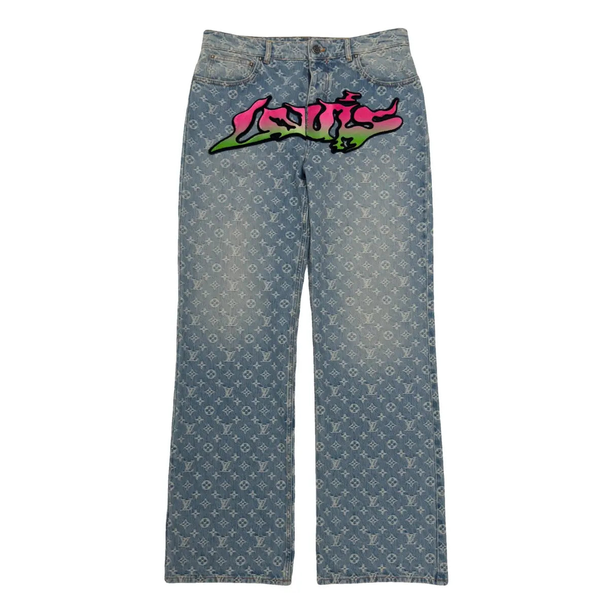 SS22 GRAFFITI BAGGY DENIM JEANS