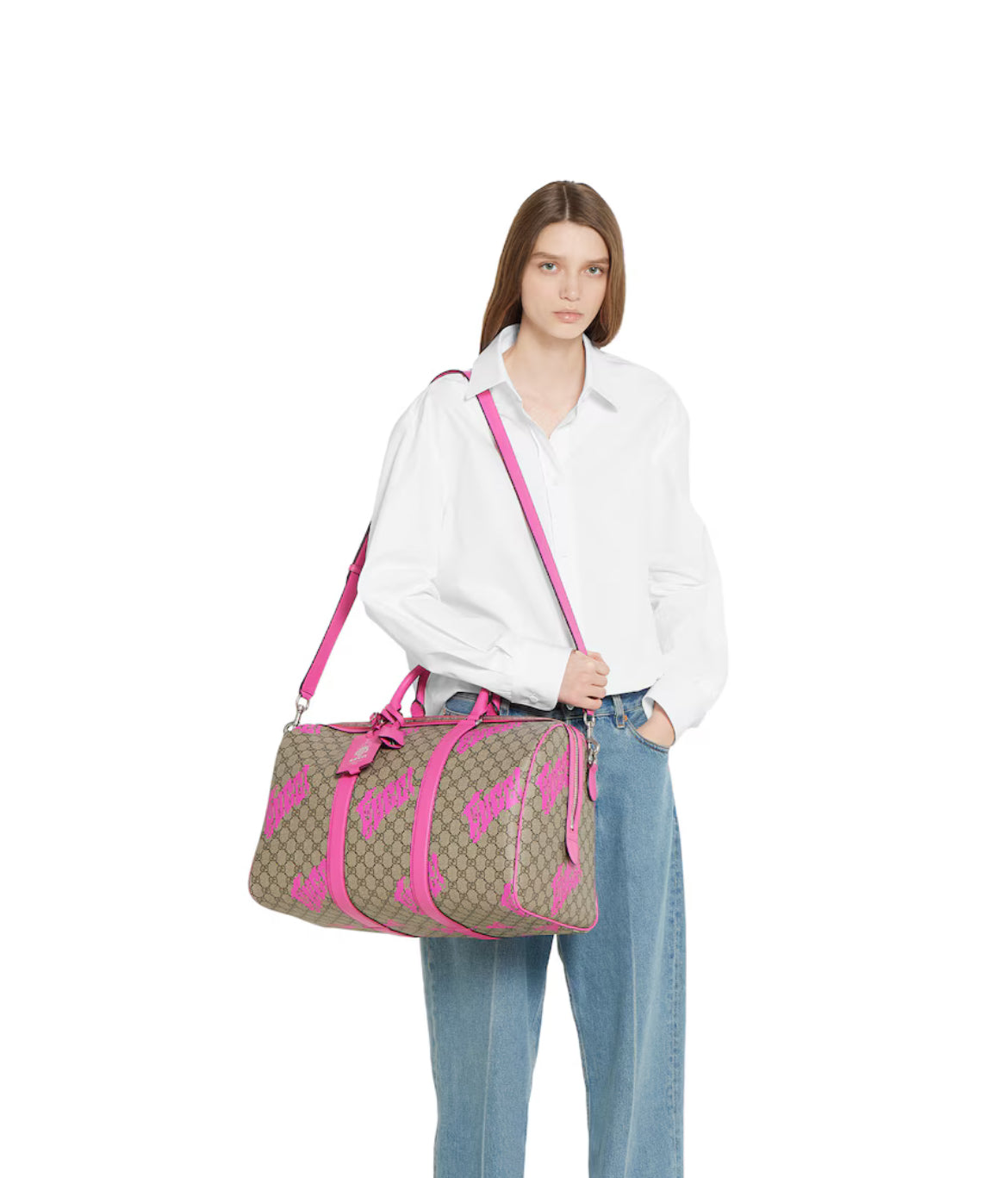 Sac de voyage avec imprimé moyen format