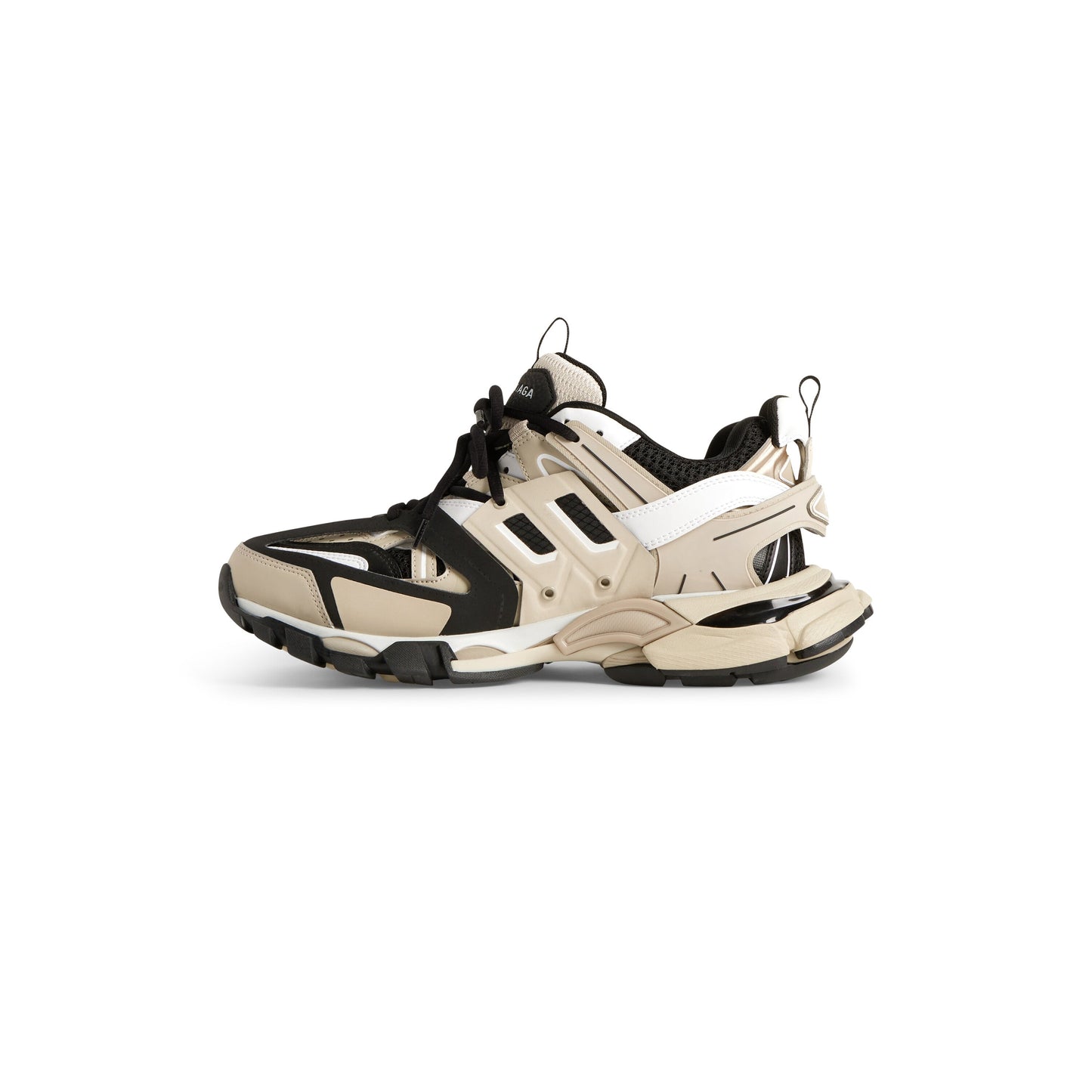Balenciaga Track Cream Black