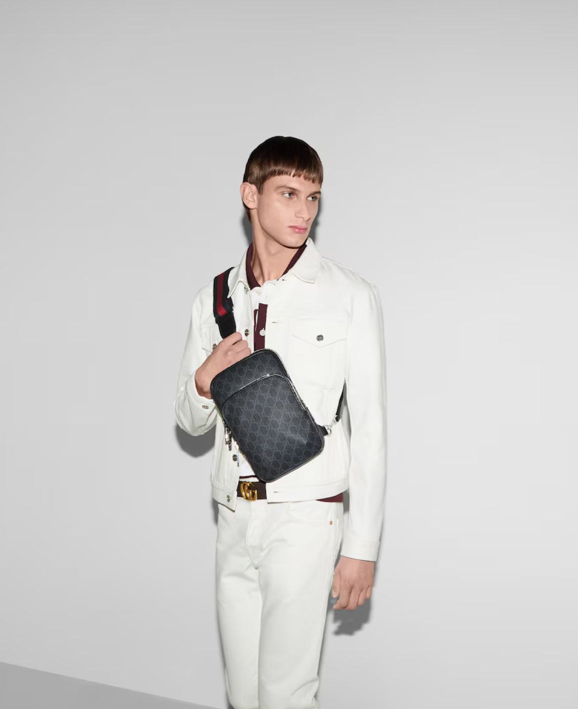 Sac à bandoulière GG Black petit format