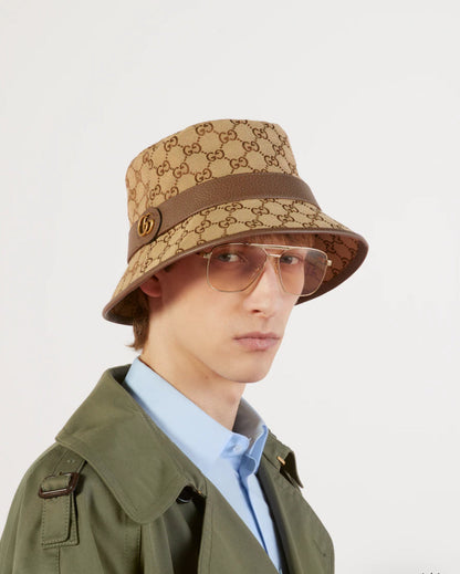 Chapeau bob en toile GG