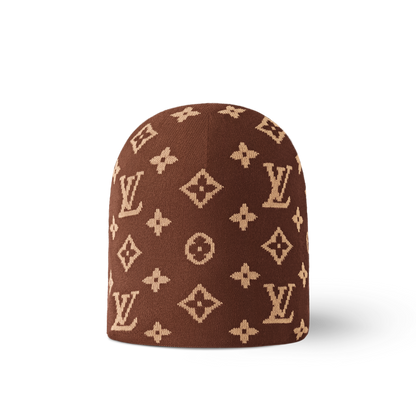 Bonnet LV Fit Monogram Marron