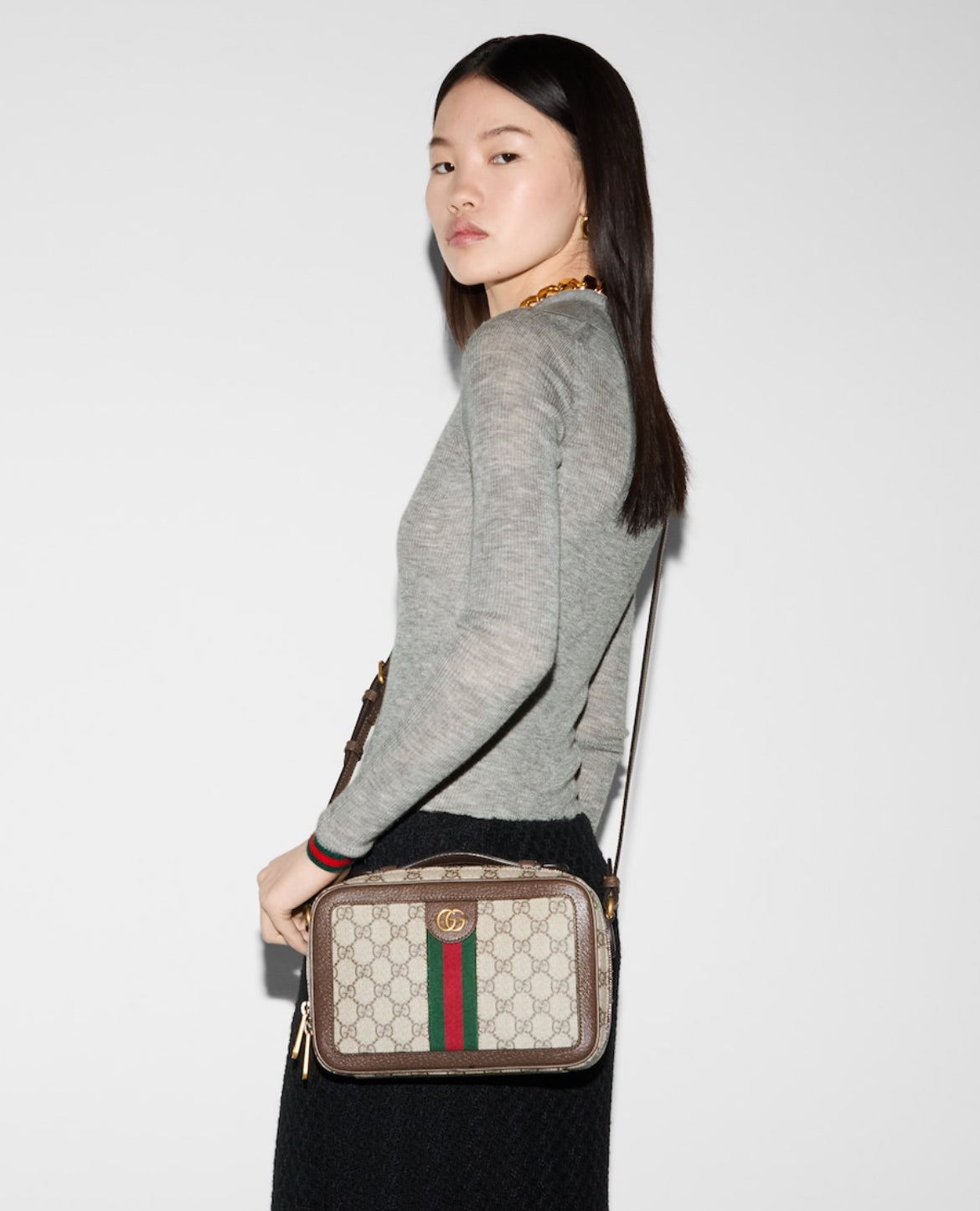 Sac à bandoulière Ophidia petit format