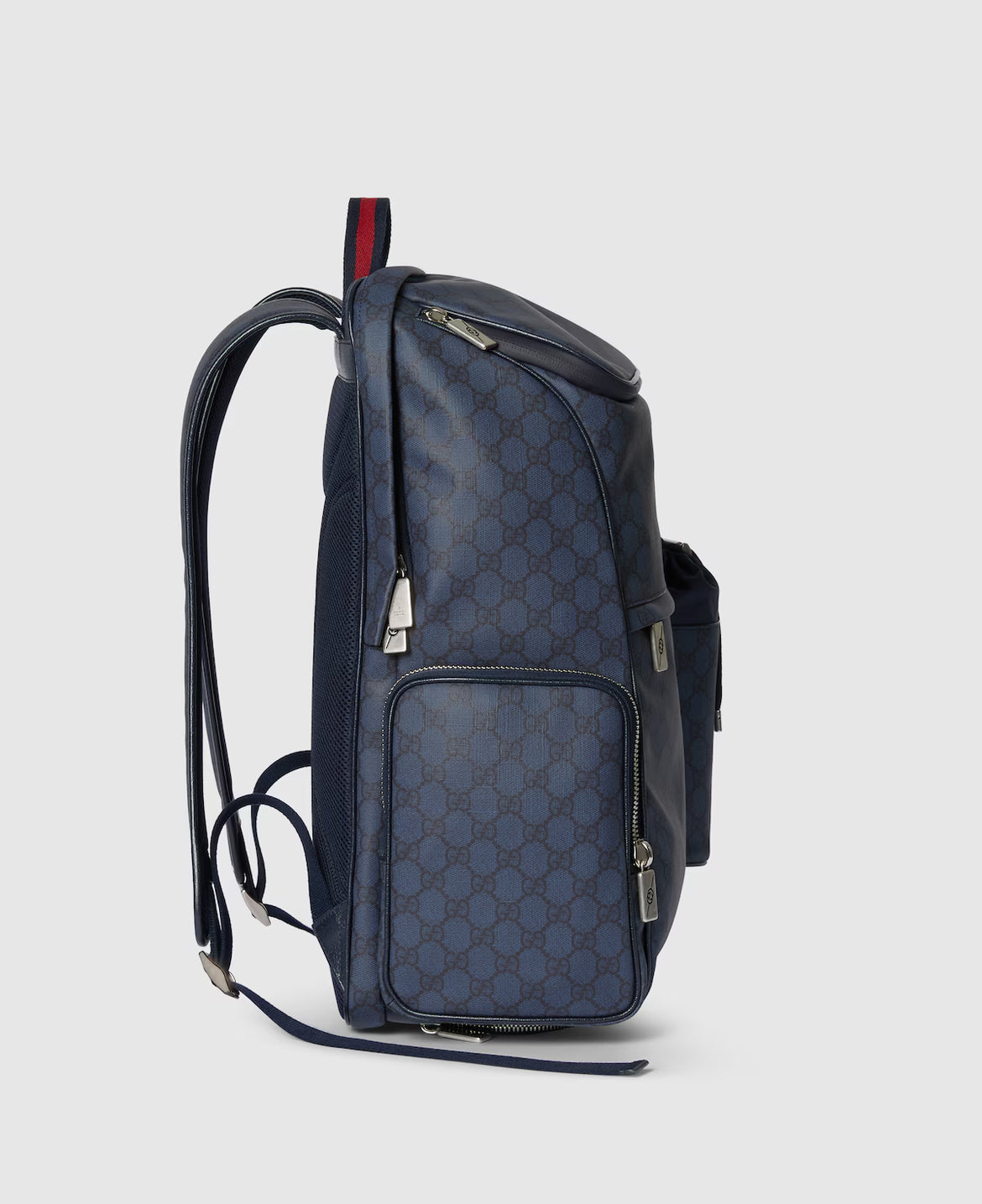 Sac à dos avec détail bande Web moyen format