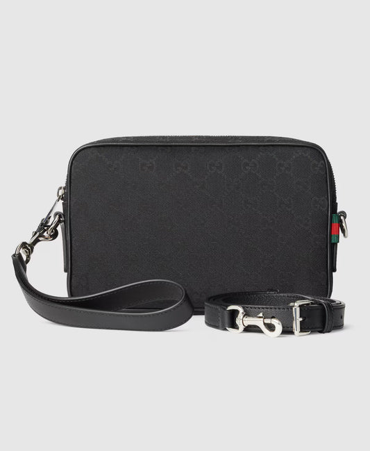 Sac à bandoulière en toile GG petit format