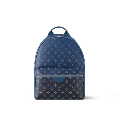 Sac à dos Discovery PM Toile Monogram Bleu et noir