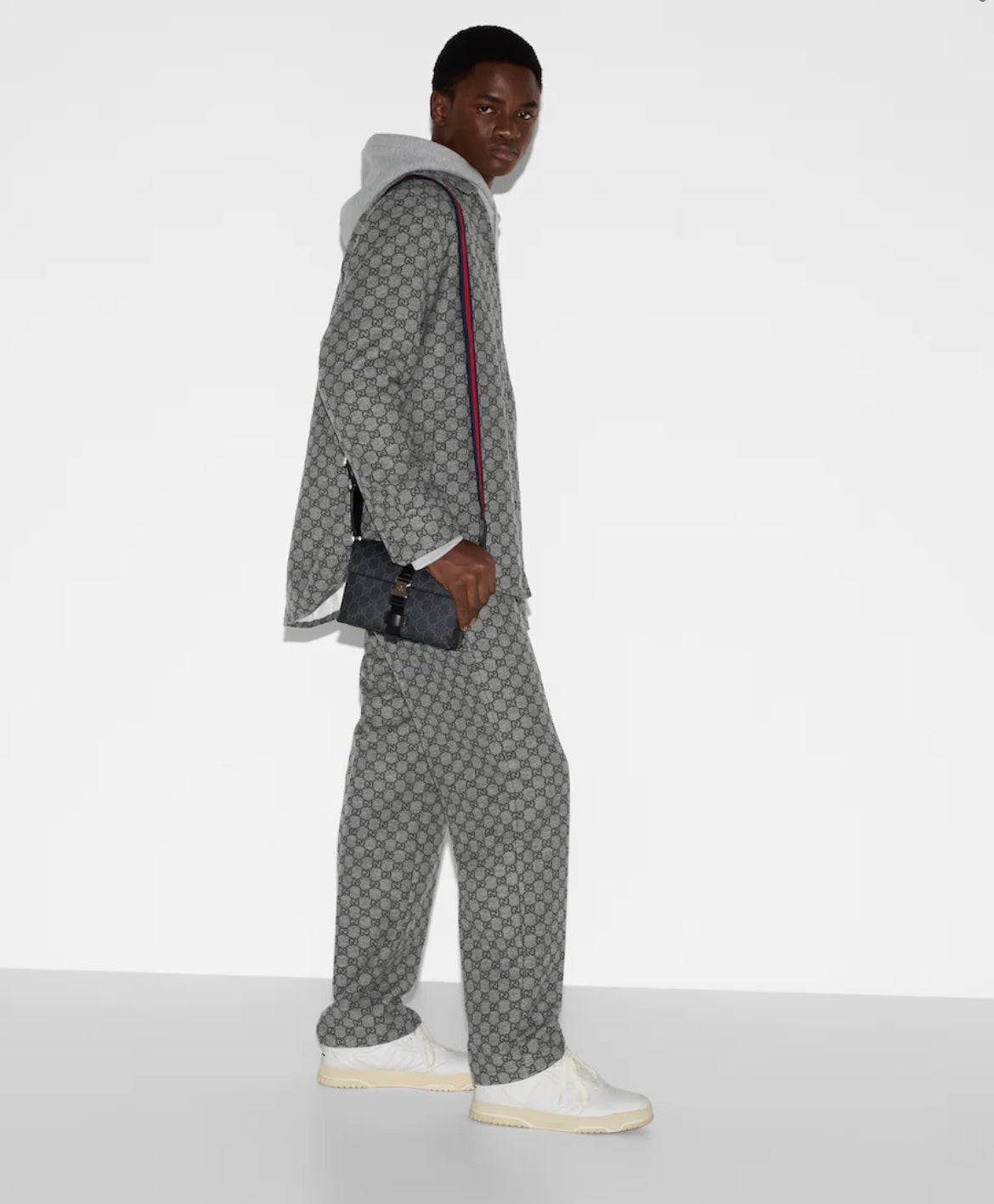 Pantalon en flanelle GG