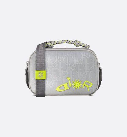 Mini sac zippé DIOR AND LEWIS HAMILTON