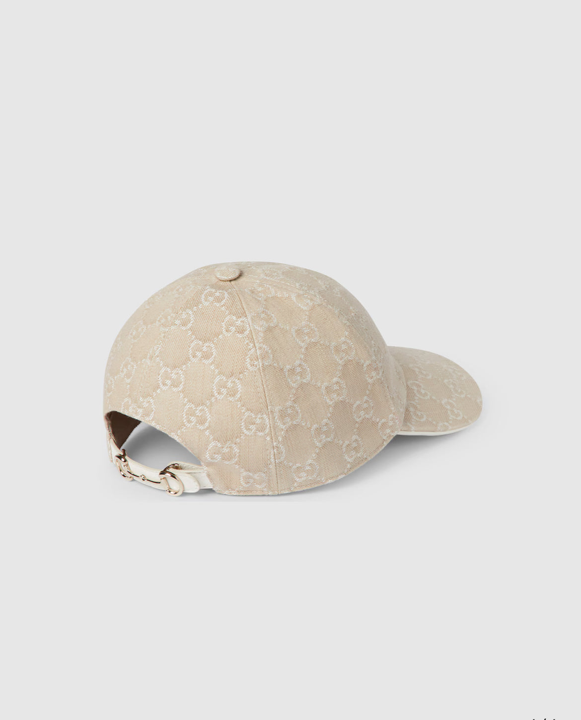 Casquette en denim GG avec détail Mors