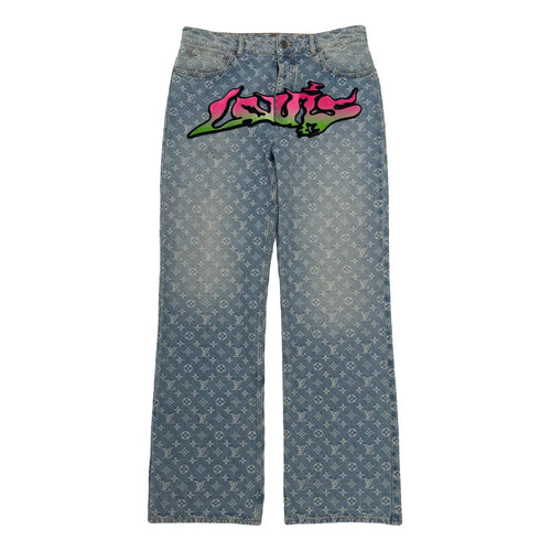 SS22 GRAFFITI BAGGY DENIM JEANS
