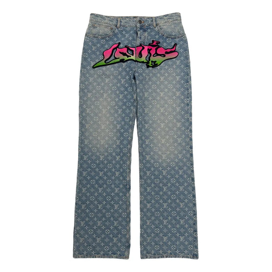 SS22 GRAFFITI BAGGY DENIM JEANS