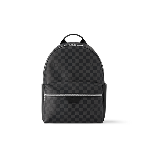 Sac à dos Discovery PM Toile Damier Graphite Noir