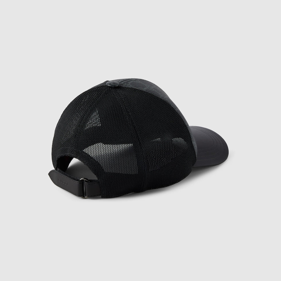 CASQUETTE EN TOILE GG MONOGRAM Noir