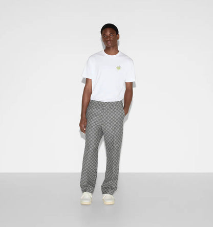 Pantalon en flanelle GG