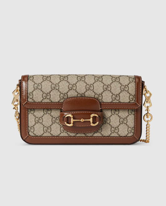 Sac à épaule Gucci Horsebit 1955 petit format