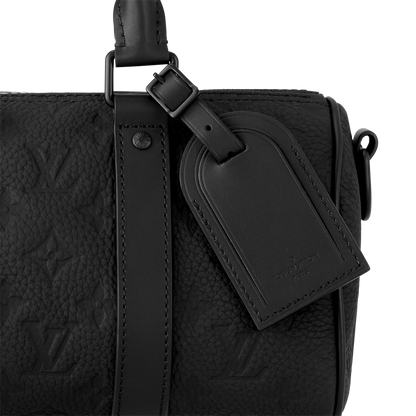Sac Keepall Bandoulière 25 Noir Cuir
