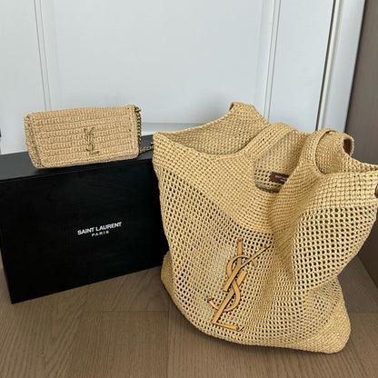 YSL - CARE IN RAFFIA