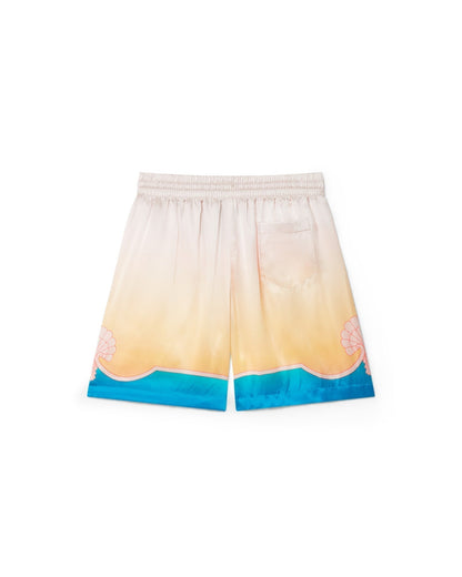 L'Arc Coloré Silk Shorts
