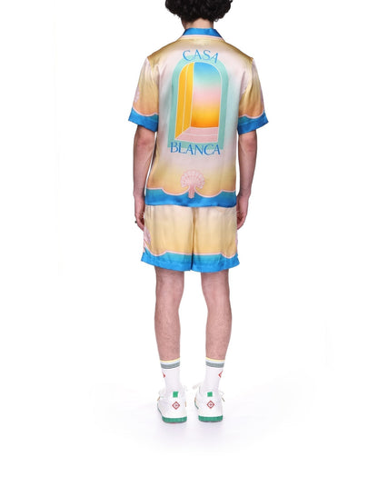 L'Arc Coloré Silk Shirt