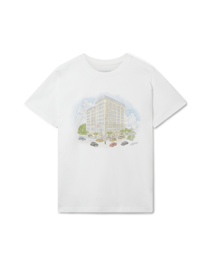 White Fifth Avenue T-Shirt